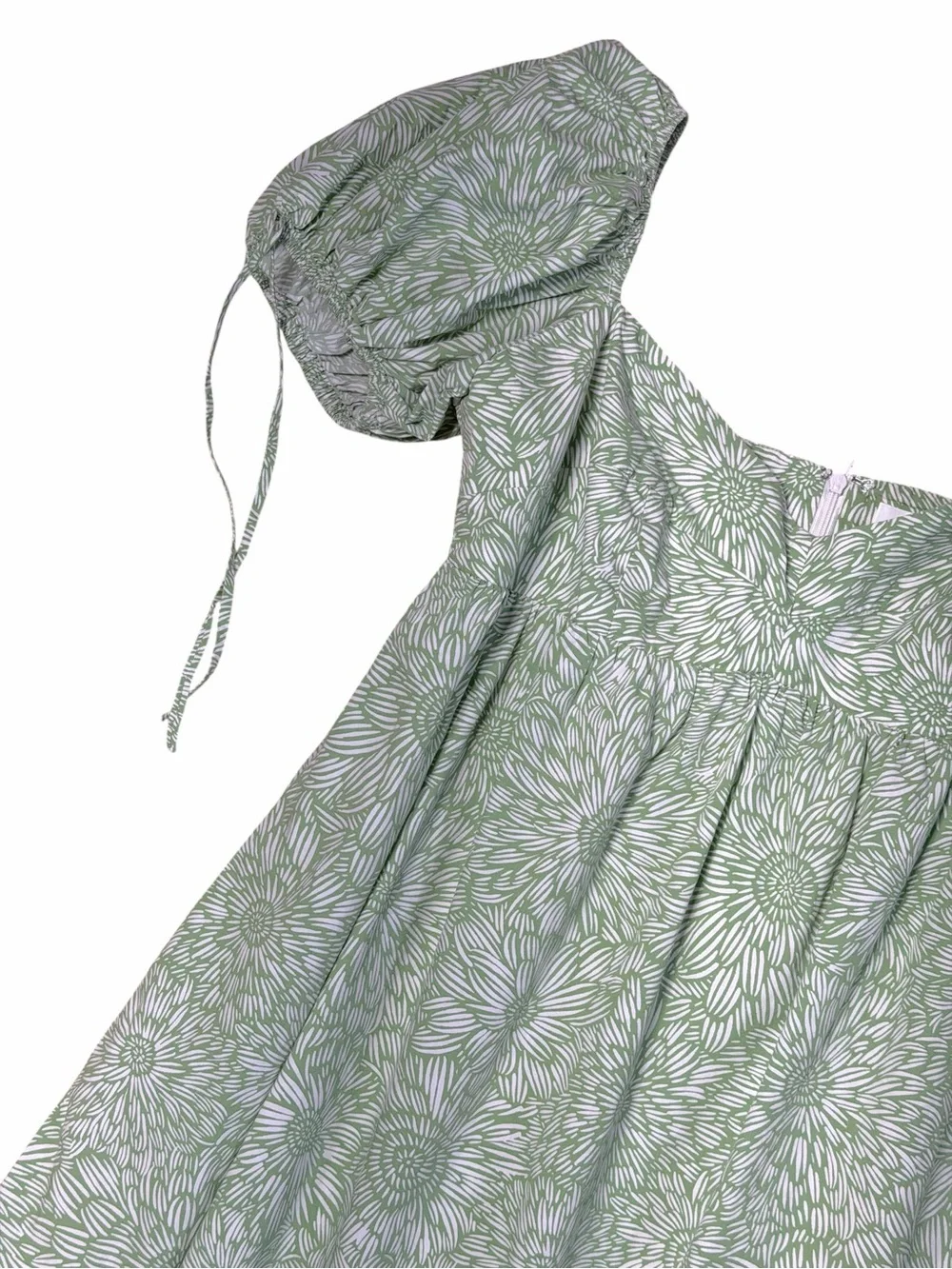 Amanda Uprichard Green Sicily Midi Sundress Womens XL